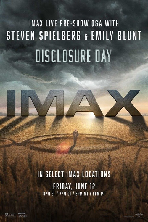 Disclosure Day: IMAX Live Q&A with Spielberg